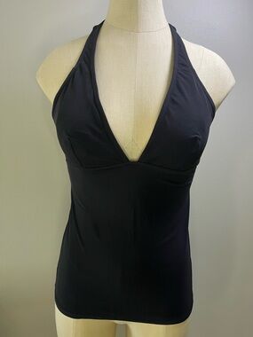 Gap Body Black Halter Swim Top